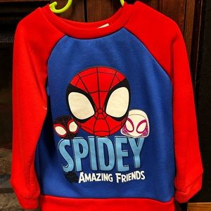 Spidey and friends 4T pullover hoodie